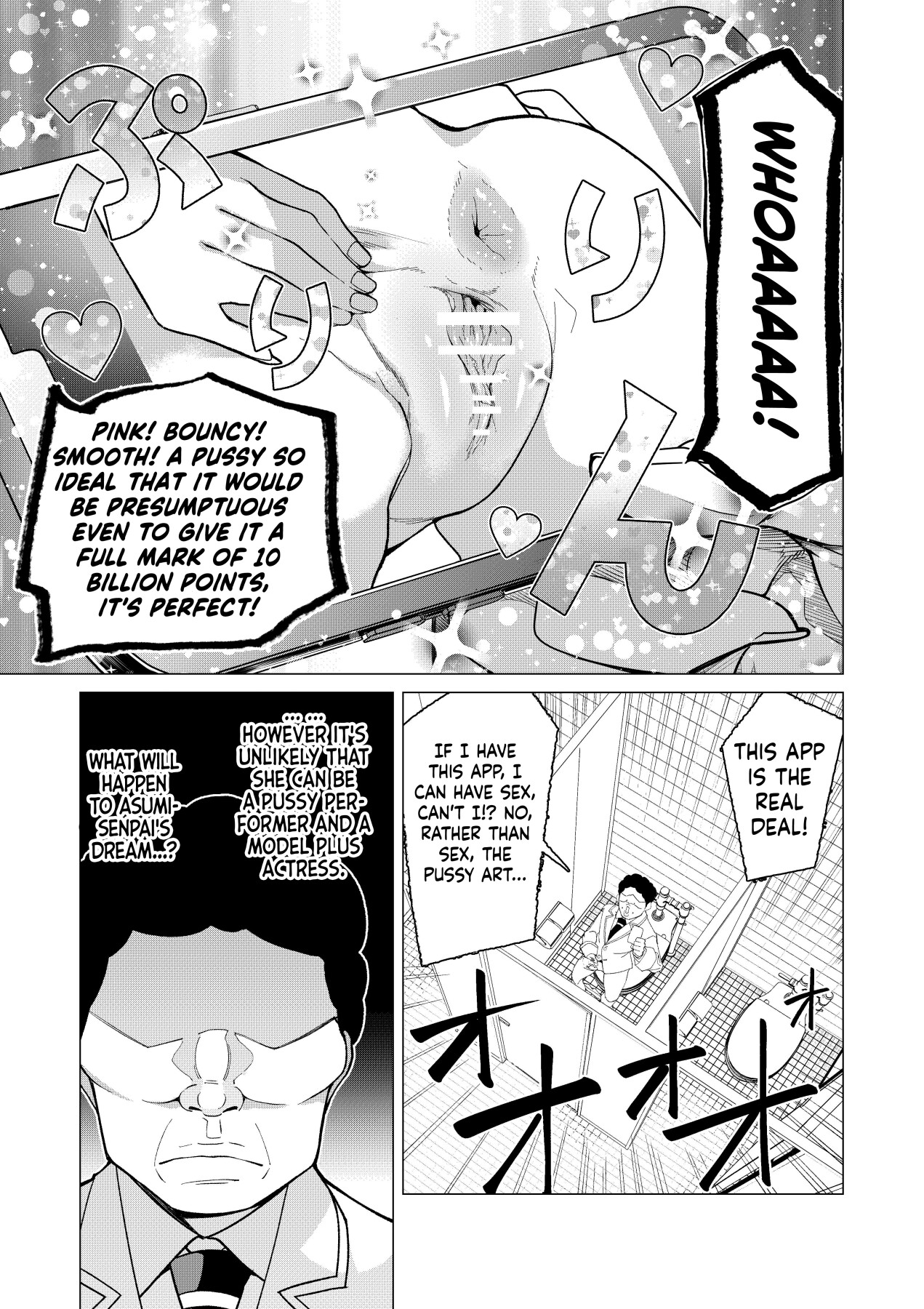 hentai manga With a hypnosis app! ~ We tried to produce a charismatic high school model into a super perverted pussy entertainer ~